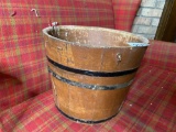 Antique Painted Bucket