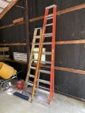 Nicer Werner Orange Step Ladder - 10ft