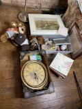 Group lot assorted framed items, miscellaneous