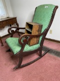 Antique Rocking Chair Plus wooden Box
