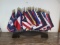 State Flags and Flag Holder (49 flags total) 2' T x 29
