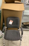 4 NEW IN BOX ! FDL Stackable Officer Chairs Model 146-394.  NEVER USED!