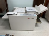 MBM Corp Model 1800S Auto Air Suction Paper Folder.  Manuals and VHS included (Approximately $7K new