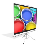 Floor Standing TrIpod Projector Screen