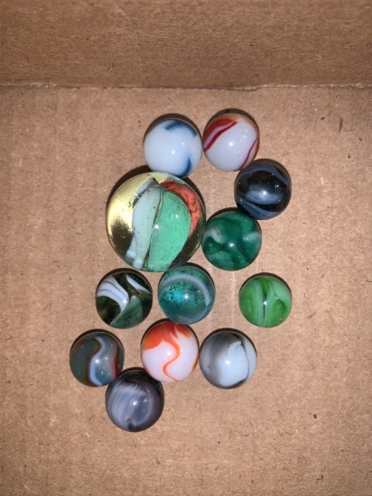 Unique Group of Vintage Marbles