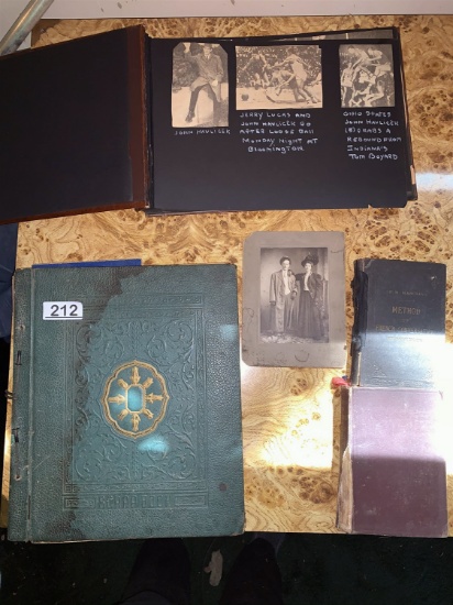 Vintage Scrapbooks with OSU News Paper Clippings, Vintage Photos, and Vintage Baby Scrapbook