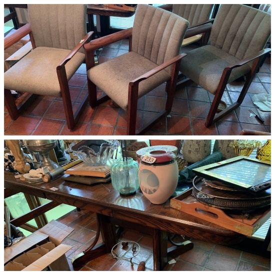 (4) Chairs and Kitchen Table