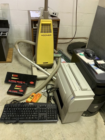 Hover Vacuum, Lee Power Loading Kit, Computer Tower, Keyboard (Dehumidifier is NOT included)