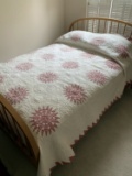 Pink and White Quilt 96