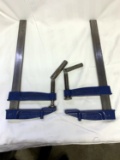 (2) Heavy Duty Sheffield England Clamps No.132