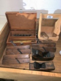 Collection of Wood Blocks and Molding Planes
