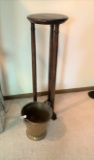 Plant Stand and Brass Bucket 11