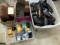 Huge Lot of Camera and Lens Cases! A lot of Leather cases.  See Photos!