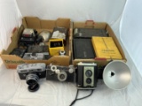 Group Lot of Cameras and Accessories