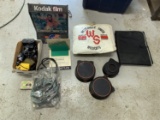 Group lot of Advertising, Kodak, Olympus, Sony. Stethoscopes, cables and cords