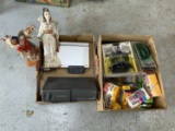 Disposable Cameras, Pioneer Disc changer/ Player with remote, Portable DVD Player, 2 Geisha dolls.