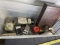 Transistor radios, flashlight, book, other vintage items