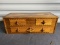 Vintage Wooden Tramp Art Style Folk Art Box