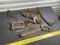 Antique tools lot including blacksmith made