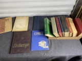 Group lot of Comet yearbooks plus other books