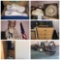 Contents of Closet, Silver Plate, Shoes, Hats, & More