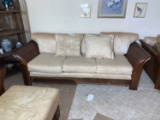 Oriental Ratan style Furniture - Sofa, love seat, chair & ottoman