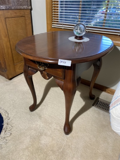 Vintage End or lamp table with drawer
