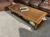 Vintage Oak Coffee Table