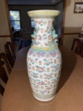 Antique Chinese Famille Rose Large Sized Vase