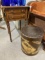 Vintage Two Drawer Stand PLUS Sewing themed Container