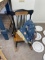 Doll or Child's rocking chair plus coverlet