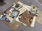 Group lot of assorted vintage original student art