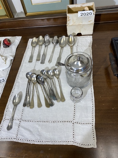 Group lot of sterling silver and plated pieces