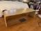 Sleek Retro Wooden Bench