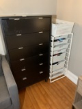Chest of Drawers and Organizer with Contents