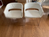 2 Contemporary Style Chairs