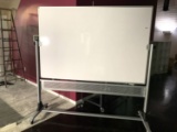 Double Sided Dry Erase Board With CASTERS