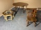 Group lot of assorted vintage furniture