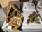 2 Vintage Made in Italy Nativity Scenes
