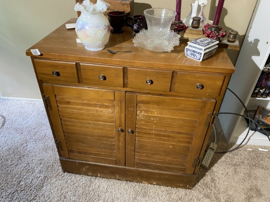 Vintage Maple Cabinet