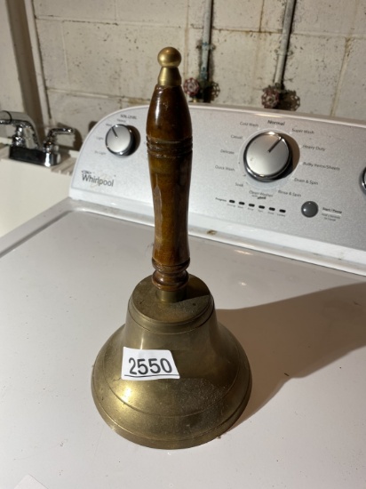 Large Antique Hand Bell