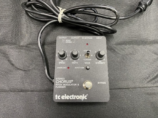 Guitar pedal - Tc Electronic Flanger