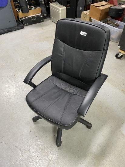 Plush office chair