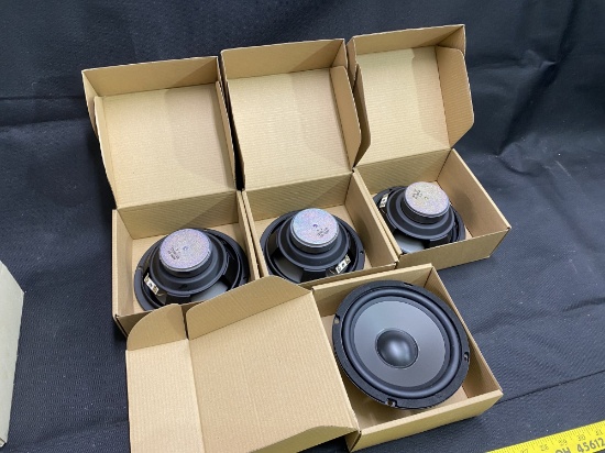 Group lot of 4 Speakers in boxes