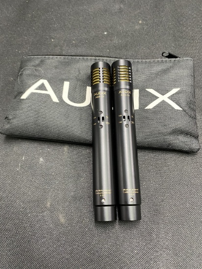 Pair of Audix f9 Condenser Microphones