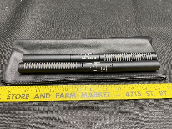 2 Vidpro XM-55 Shotgun Microphones