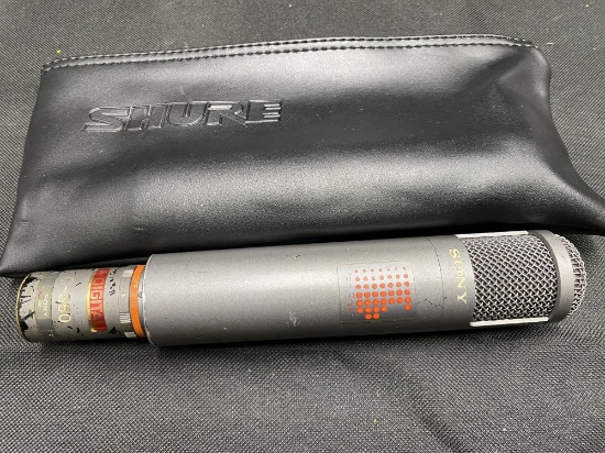 Vintage Sony C-350 Condenser Microphone