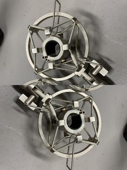 Pair of High-End Microphone Shock Mounts
