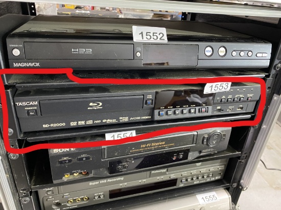Tascam BD-R2000 Blu-Ray Recorder.