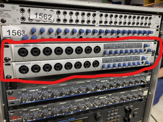 Two Presonus Firestudio Project